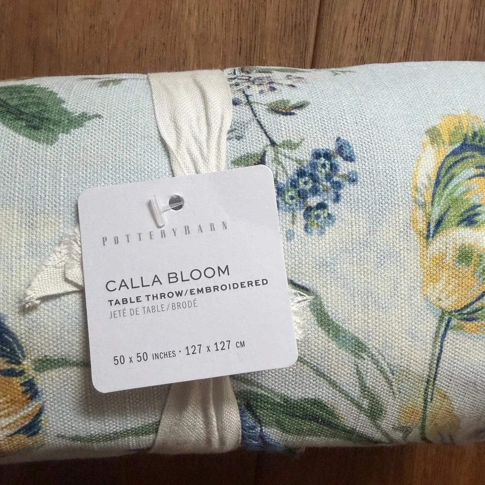 Pottery Barn nwt calla